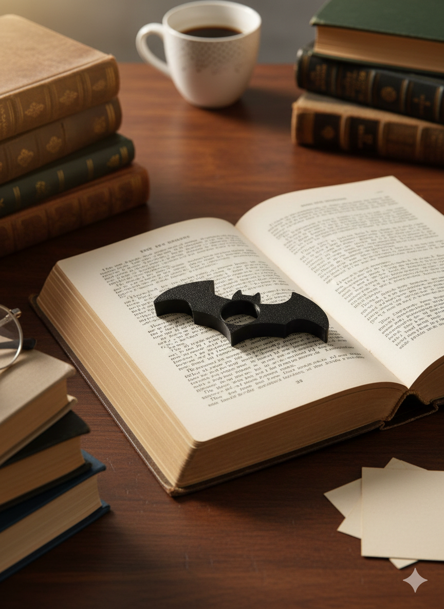 Supporto pollice per la lettura (pipistrello)
