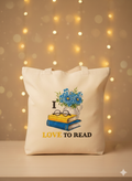 Tote-bag "love to read"