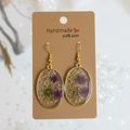 Flower earrings