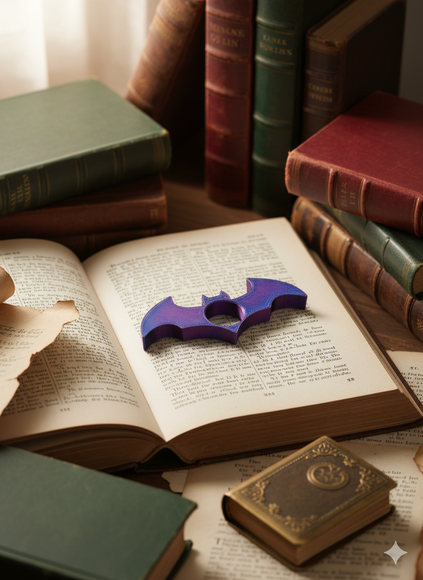 Supporto pollice per la lettura (pipistrello)